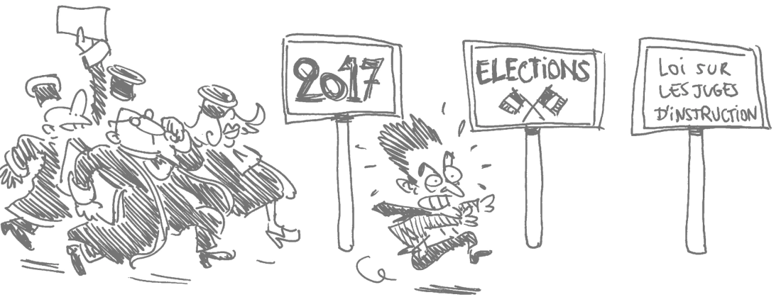 Dessin sarko poursuivi