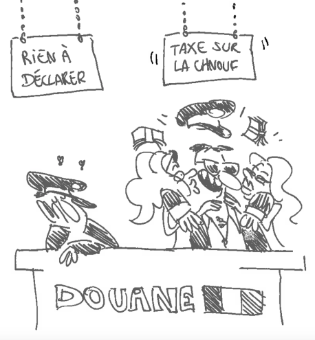 Dessin douaniers 1