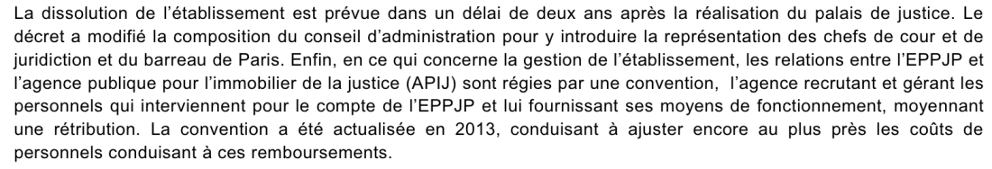 Capture d'écran missions de l'EPPJP